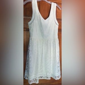 White lace dress size 13 (juniors)